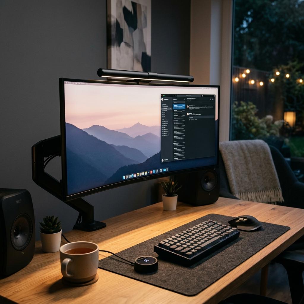 Best Monitor Light Bars for Eye Strain-Free Work (2026)